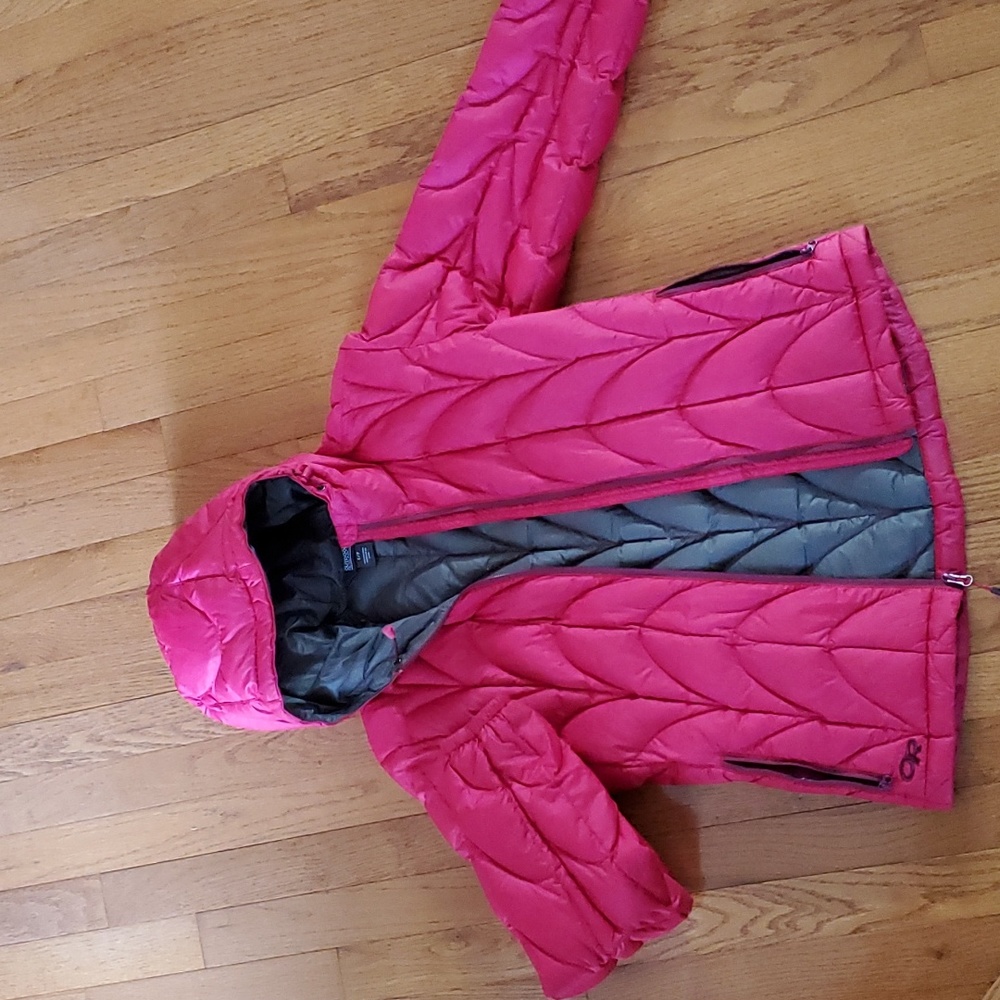 Outdoor Research insulated hoodie jacket